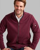 Men's Full-Zip Fleece, Burgundy image
