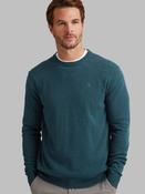 Lambs Wool Mix Crew Neck Jumper (4901) Intense Teal