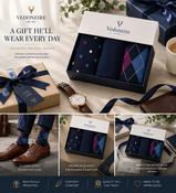 Men's 3 Pack Box Sock  ( Combo 8) image