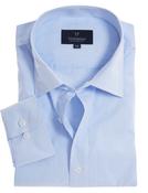 Men's Cotton Long Sleeve Shirt with LA Finish (2286) Blue image