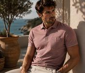 Men's Polo Shirt with Chest Pocket (3137) Amber Terrain image