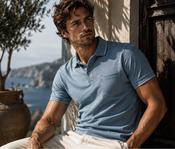 Men's Polo Shirt with Chest Pocket (3137) Nusa Dua image