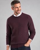 Men's Crew Grid Design (4911) Cherry Lacquer