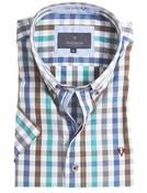 Men's Short Sleeve Cotton Shirt (2296) Pebble Beach