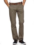 Men's Twill 100% Cotton Trousers (3600) Smoked Green image