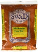 SWAAD CHILLI POWDER EXTRA HOT 400G