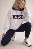 VRSO Varsity Hoodie Marl Grey
