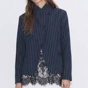 Penney Pinstripe Blazer