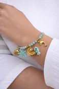 Turquoise Shell Bracelet image