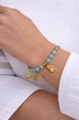 Turquoise Beach Charm Bracelet image