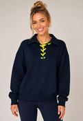 Jess Navy Sweatshirt image