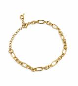 Gold Link Chain Bracelet image