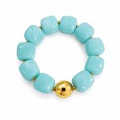 Turquoise Bead Bracelet image