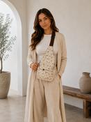 Vintage Rose Garden Crossbody Backpack image