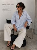 Olivia Stripe Shirt