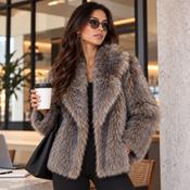 Pamela  Luxe Faux Fur Coat