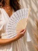 Personalised Fan White
