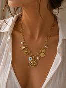 Eye Charm Statement Necklace image