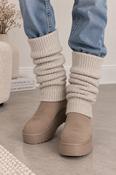 Slouch Leg Warmers Oatmeal