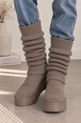 Slouch Leg Warmers Mink image