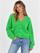 Neon Green Knit Cardi image