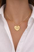 Heart Necklace Personalised