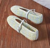 Layla Woven Pump Sky Blue image
