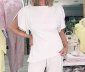 Carla Assymetrical Top White image