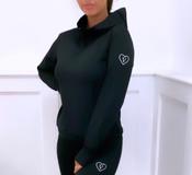 90 Active Top Black / Cream Logo image