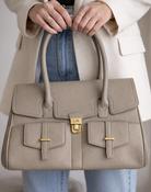 The Molly Bag Taupe Personalised
