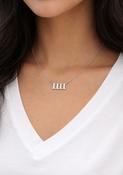11.11 Necklace Silver