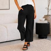 Scuba Crop Jogger Black