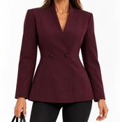 Carly Blazer Plum image