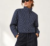 Jenny Lightweight Jacket Navy/White image