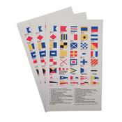 International Code Flag Sticker
