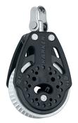57 mm Ratchet Block — Swivel, 2x Grip 2169 - Silver