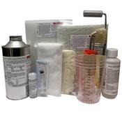 1Kg Fibreglass Repair Kit - Inc Material &amp; Tools