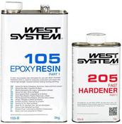 West System B-Pack 105/205A - 6kg (Fast Hardener)