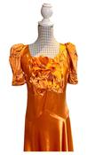 Art Deco Vintage Dress Evening Dress UK 8