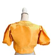 Art Deco Vintage Yellow Dress, Jacket and Veil Size UK 6