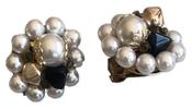 50s Vintage Pearl Clip-on Earrings image