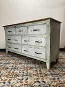 Painted &amp;amp; Distressed Solid Wood Vintage Commode