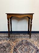 Late 19th Century Occasional or Hall Table on Castors