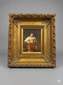 Gallery Quality Oil on Board After Eugen von Blaas – The Water Carrier