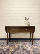 French Rustic Farmhouse Oak Console Table image