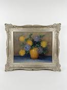 20th Century Belgian School Still Life Oil Painting