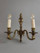 Pair of Antique French Bronze Wall Sconce image