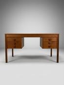 Mid-Century Danish Modern Teak Desk by Domino Mobler