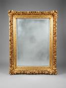 French Style Bold Ornate Statement Mirror image