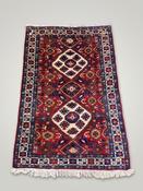 Vintage Handknotted Yalameh Pure Wool Rug image